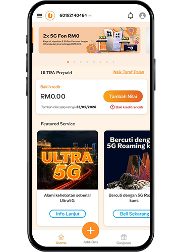 Step 1 Banner U Mobile